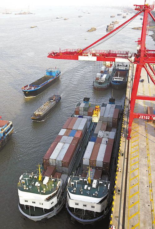 長(zhǎng)江春潮 江西依托黃金水道建設(shè)國(guó)際物流大通道,助力更多產(chǎn)品走向世界